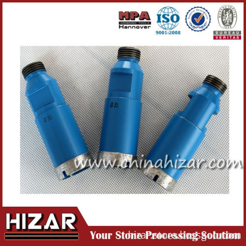 Wet diamond core drill bit for Granite Marble